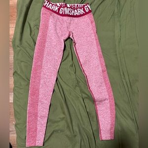 Gymshark low rise pink leggings